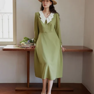 Olive Green Dresses