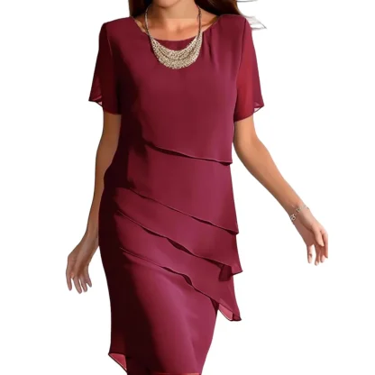 Soft Layered Green Dresses - Image 3