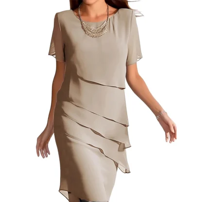 Soft Layered Green Dresses - Image 2