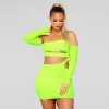 Sexy Cutout Bodycon Green Dress - Image 4